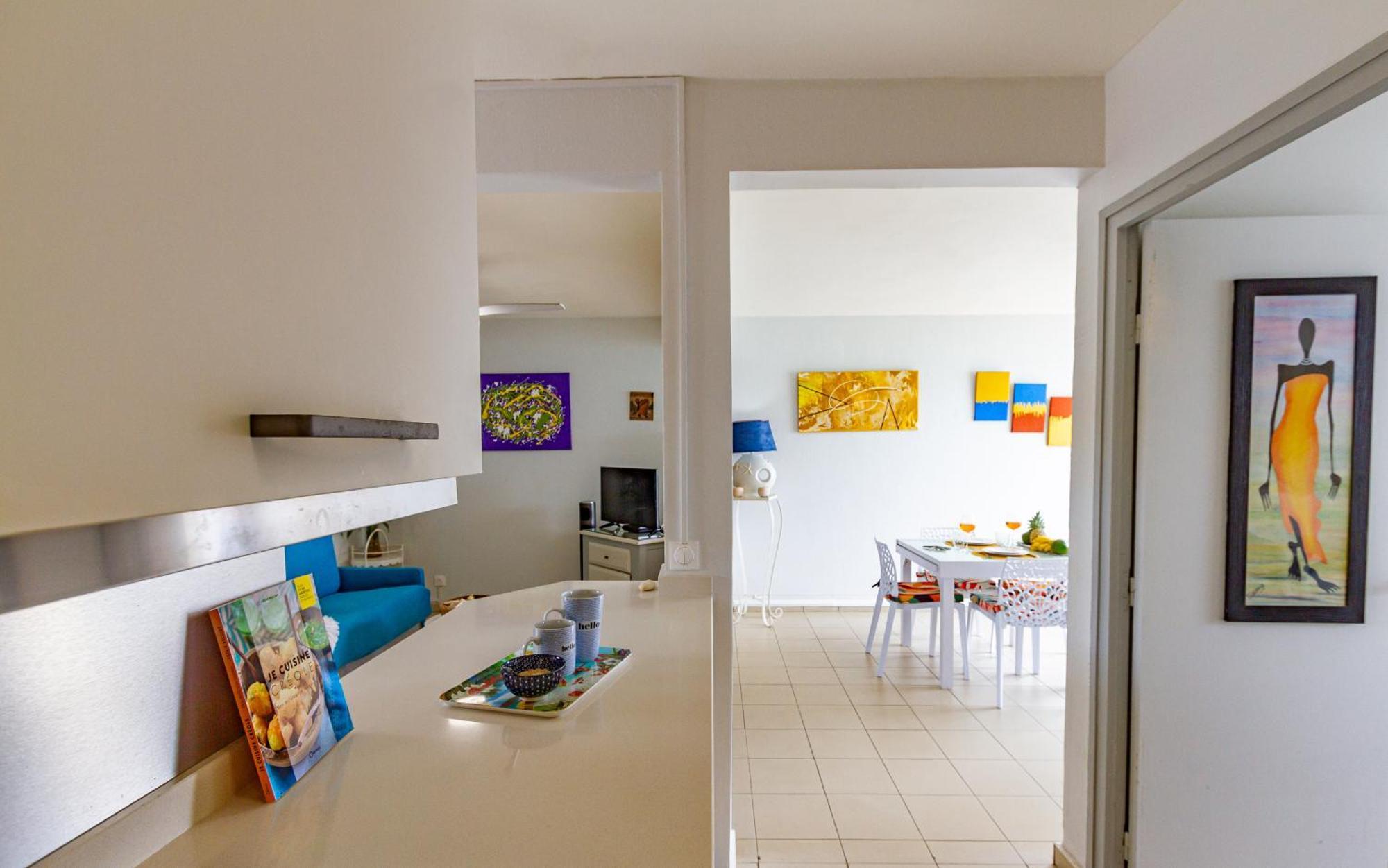 Appartement La Perle Fleur d'Epée à Le Gosier  Extérieur photo