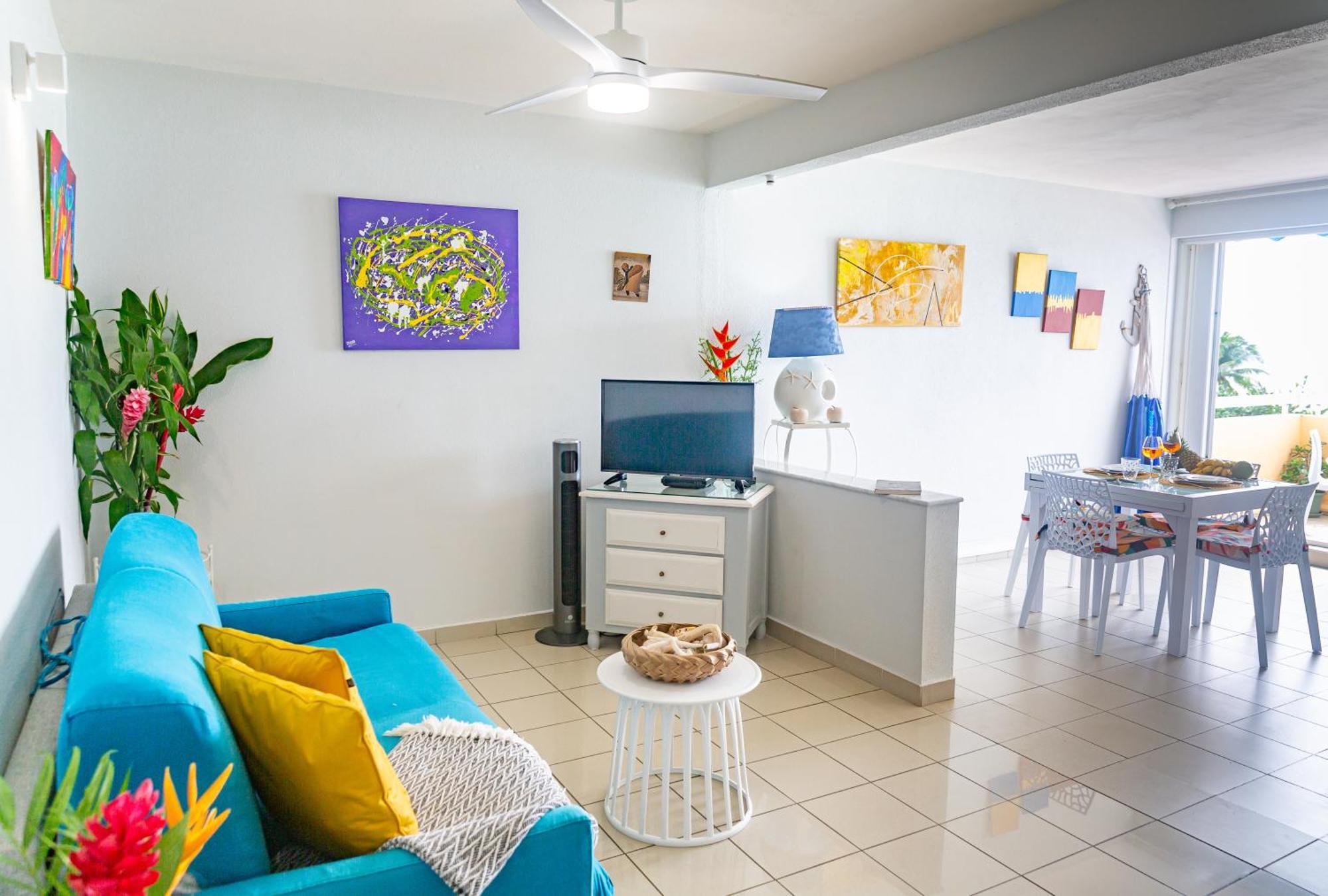 Appartement La Perle Fleur d'Epée à Le Gosier  Extérieur photo