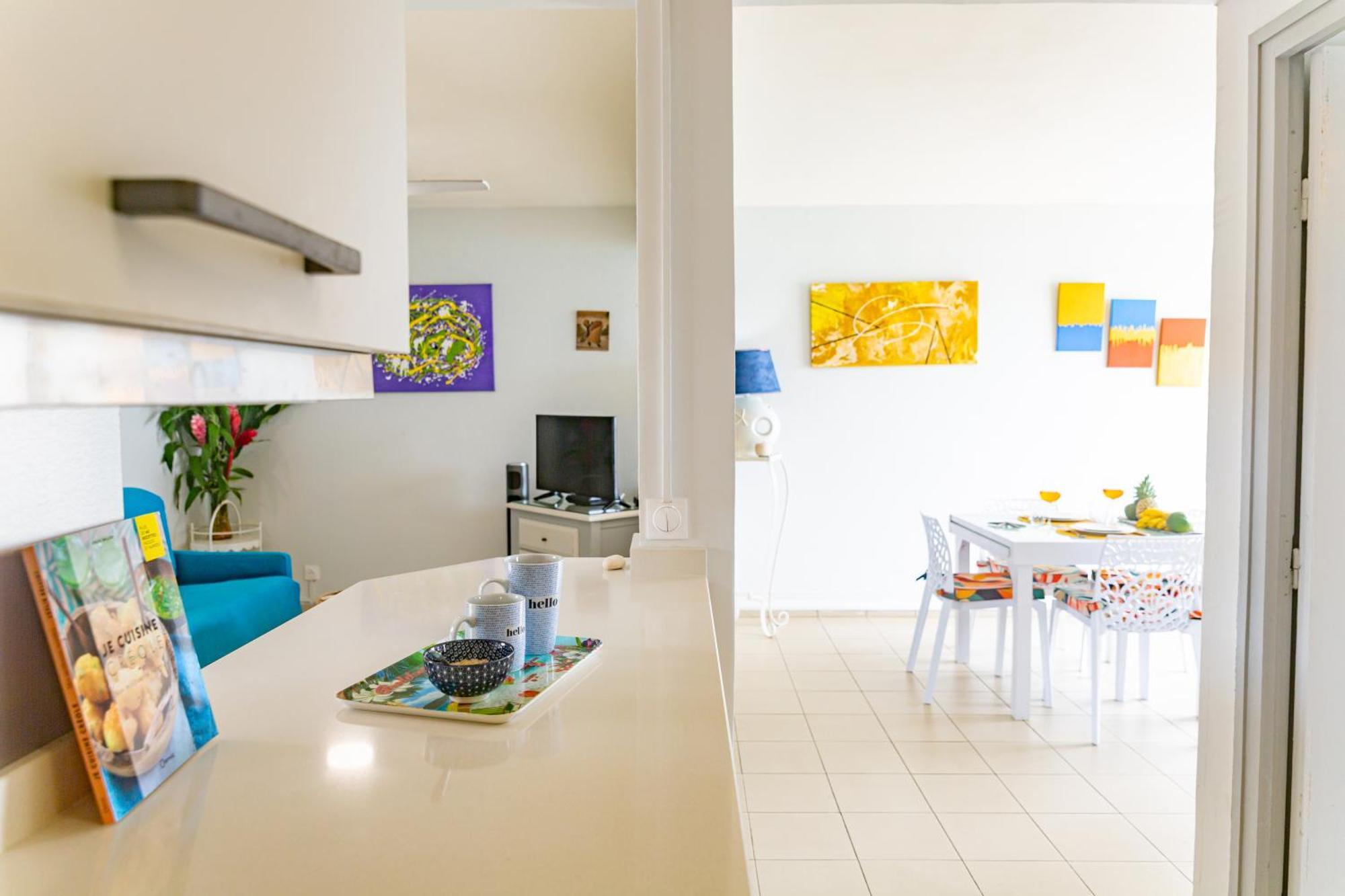 Appartement La Perle Fleur d'Epée à Le Gosier  Extérieur photo