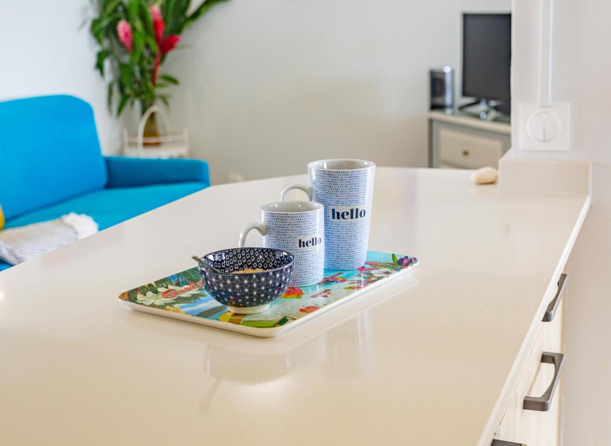 Appartement La Perle Fleur d'Epée à Le Gosier  Extérieur photo
